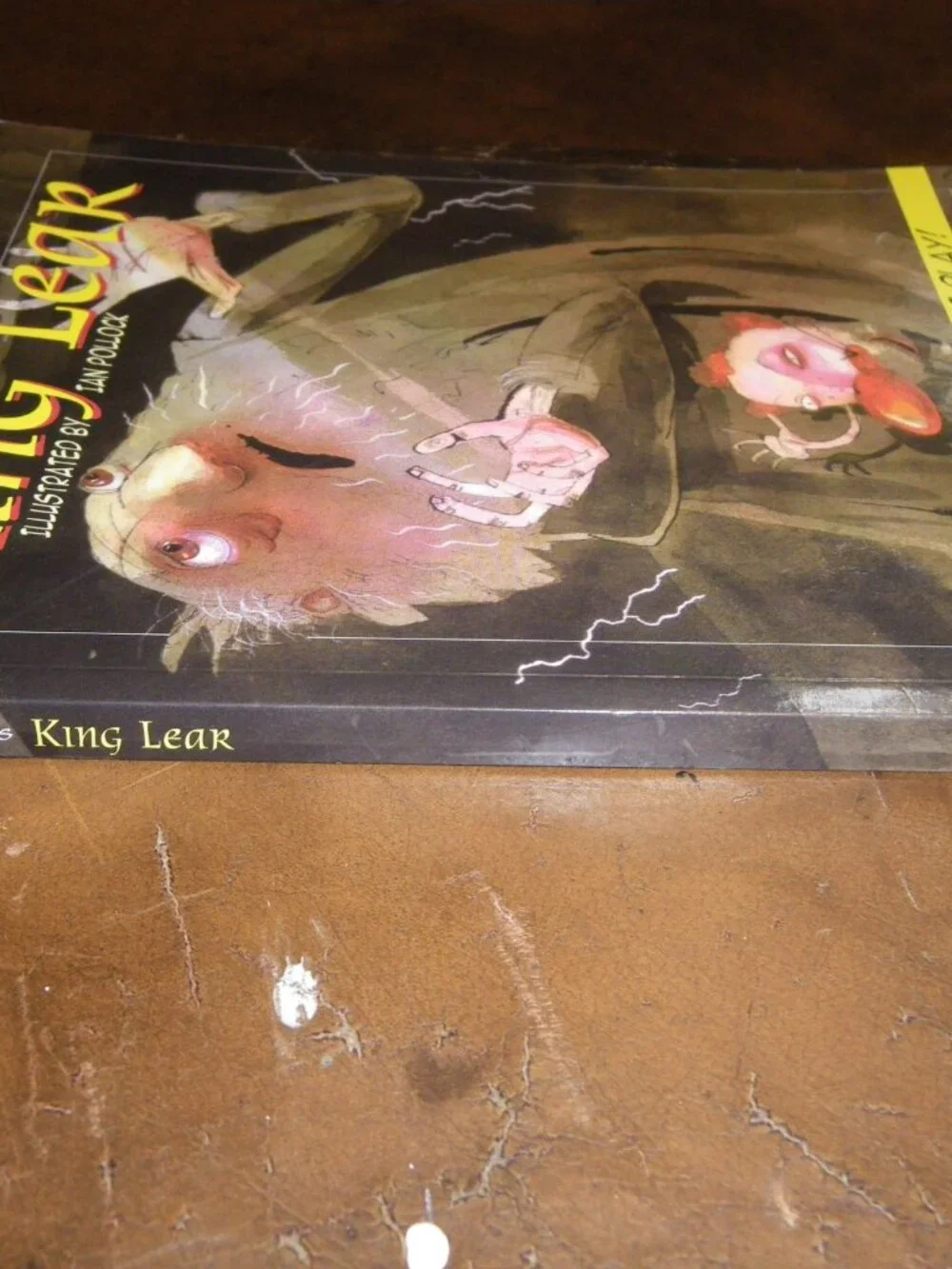 William Shakespear King Lear Graphic Shakespeare Library Illustrated Ian Pollock